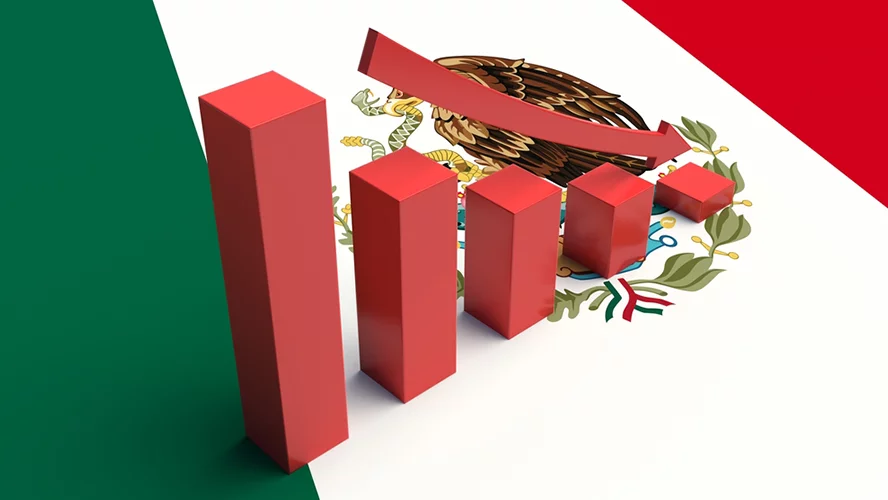 Sigue pesimismo en PIB mexicano; estiman caída de 8.16% Sigue pesimismo en PIB mexicano; estiman caída de 8.16%
