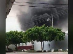Sicarios obligan a pobladores a quemar base de la GN en Michoacán