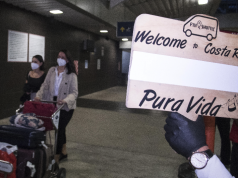 Costa Rica recibe primer vuelo comercial desde inicio de pandemia