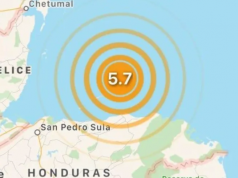 Sismo de magnitud 5.7 sacude Honduras y se percibe en Quintana Roo