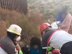 Autoridades rescatan a familia de haitianos en Baja California