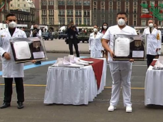 Entrega López Obrador Condecoración ‘Miguel Hidalgo’ a personal de salud