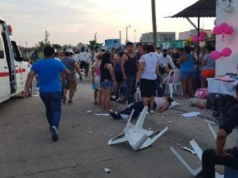 Atropellan a 10 en baby shower