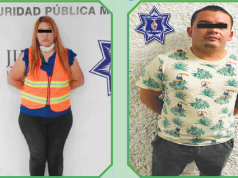 Detienen a hombre y mujer por el delito de lesiones