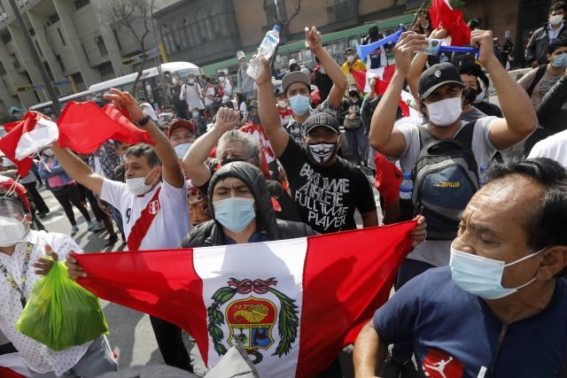 PERU-LIMA-PROTESTA