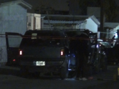 Pareja es atacada con arma de fuego