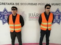 Caen dos carjackers que robaron un auto de Uber