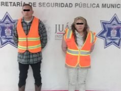 Cae pareja sentimental por robo a un comercio
