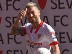 ‘Papu’ Gómez presentado en Sevilla