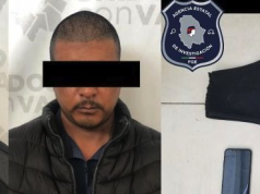Son detenidos en posesión de un arma de fuego y narcótico