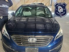 Decomisan vehículo con reporte de robo