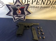 Detienen a menor en posesión de una calibre 9 milímetros