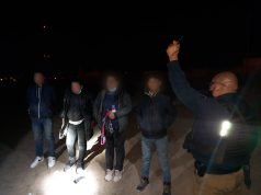 Resguardan a 4 centroamericanos en muro fronterizo