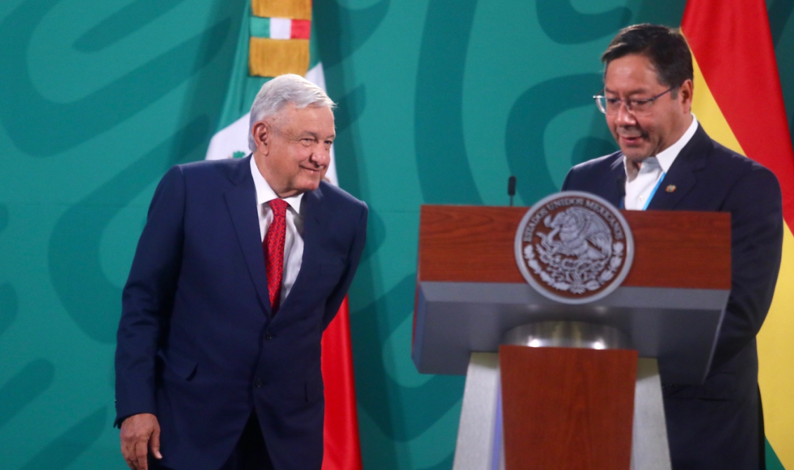 Refuerza México relación bilateral con Bolivia