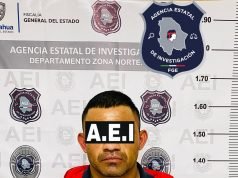 Capturan a un hombre en posesión de cristal