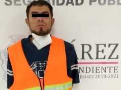 Cae sujeto con cristal para elaborar 31 dosis