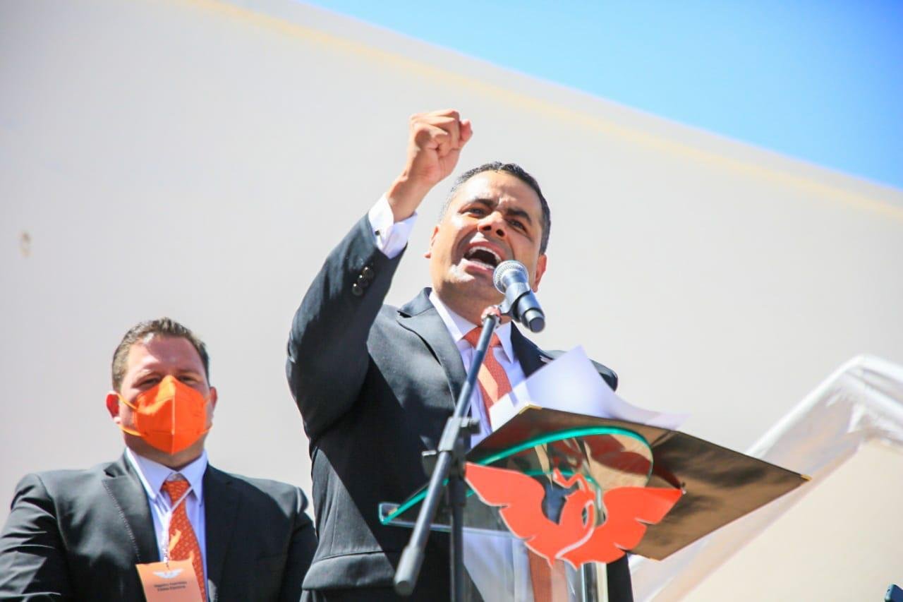 Presenta Alfredo lozoya su registro ante el IEE como Candidato a Gobernador por Movimiento Ciudadano