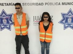 Capturan a pareja con 45 pastillas psicotrópicas