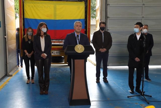 COLOMBIA-BOGOTA-COVID-19-VACUNA-LLEGADA