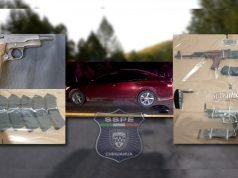 Aseguran armas y detienen a 3 personas