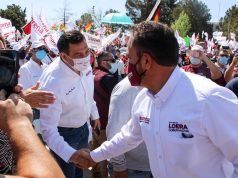 Acompaña Pérez Cuéllar a Loera de la Rosa en inicio de campaña