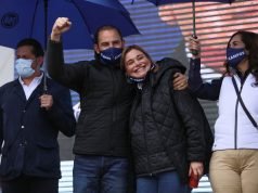 Encabezan Marko Cortés y Maru Campos automitin en Juárez