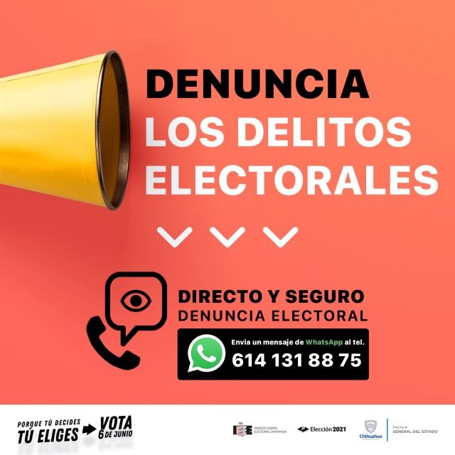 DENUNCIA DELITOS ELECTORALES