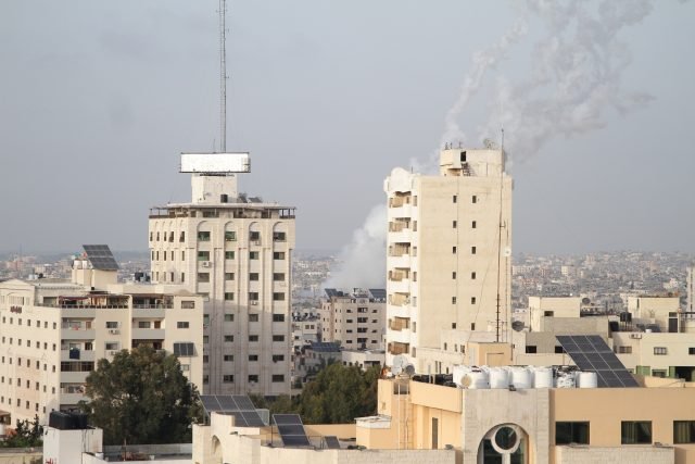 MEDIO ORIENTE-GAZA-COHETES-ATAQUE