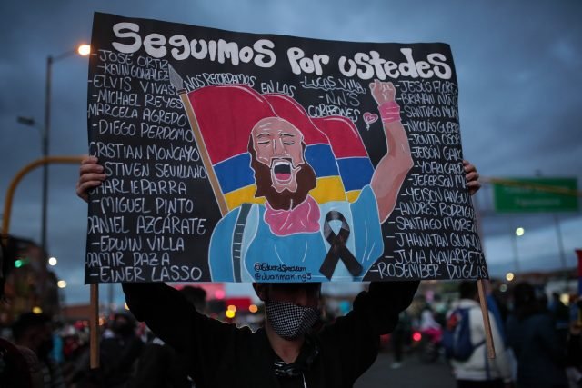COLOMBIA-BOGOTA-PROTESTA