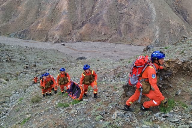 CHINA-GANSU-JINTAI-MARATON-RESCATE TERMINADO