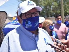 Mocken ya preparado para el debate a la presidencia municipal