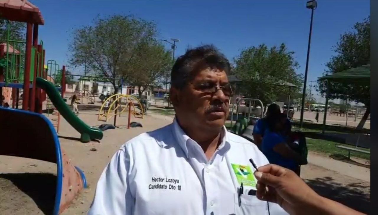 Abovedar y sanear el drenaje en todo Riberas del Bravo: Héctor Lozoya
