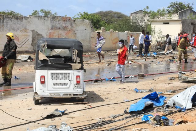SOMALIA-MOGADISCIO-ATENTADO SUICIDA
