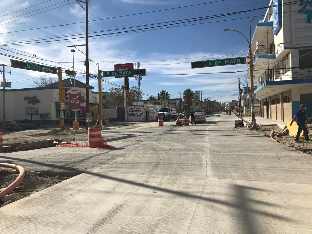 Avanzan obras públicas del BRT-2 de Ciudad Juárez