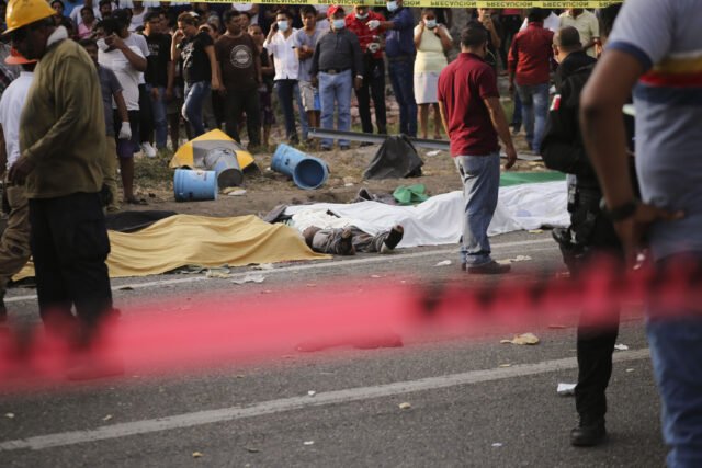 MEXICO-CHIAPAS-ACCIDENTE-MIGRANTES