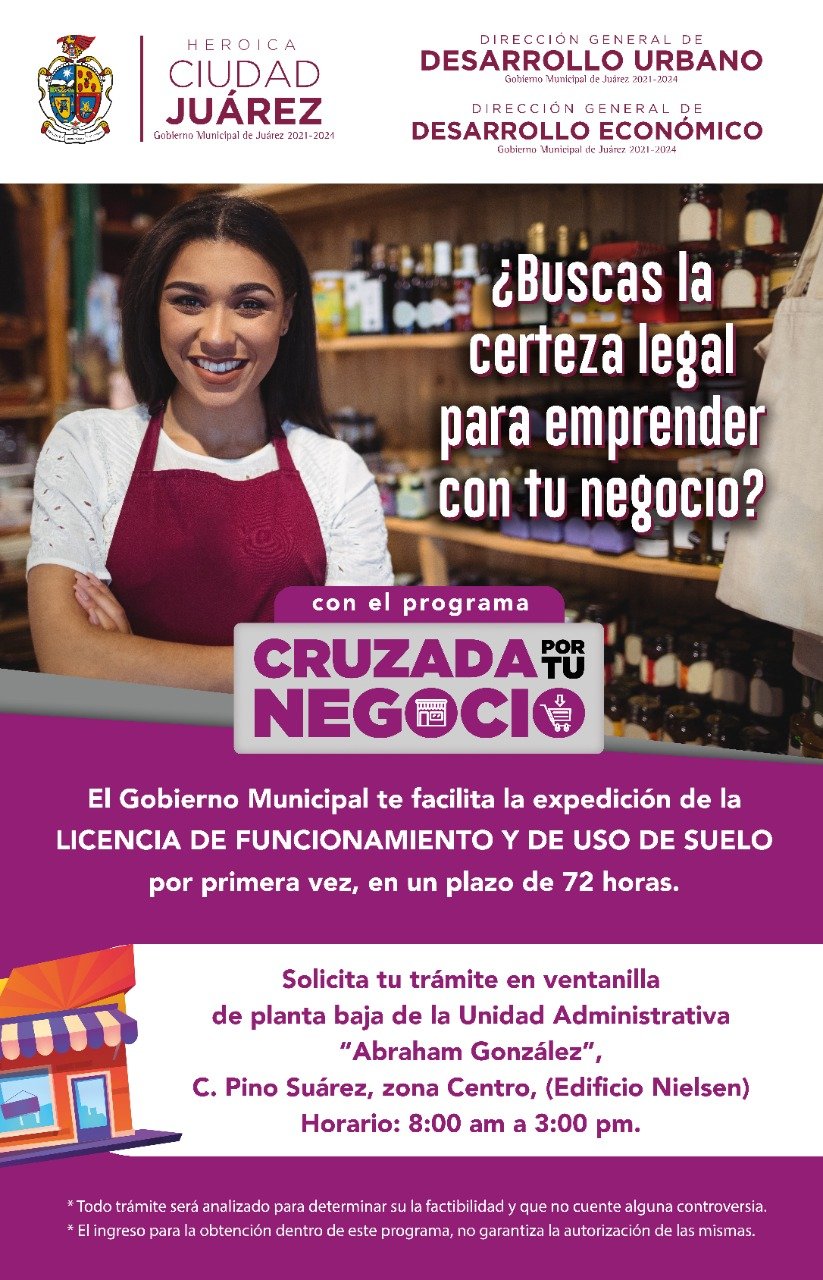 Emprendedores pueden aprovechar el Programa Cruzada por tu Negocio Emprendedores pueden aprovechar el Programa Cruzada por tu Negocio