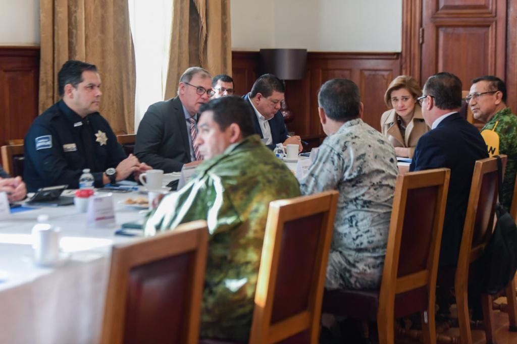 Supervisa Maru operativos en la Mesa Estatal de Seguridad Supervisa Maru operativos en la Mesa Estatal de Seguridad