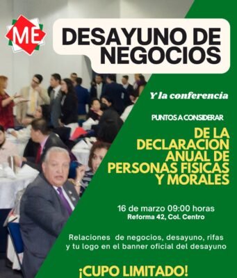 Desayuno de negocios de Red México Emprende
