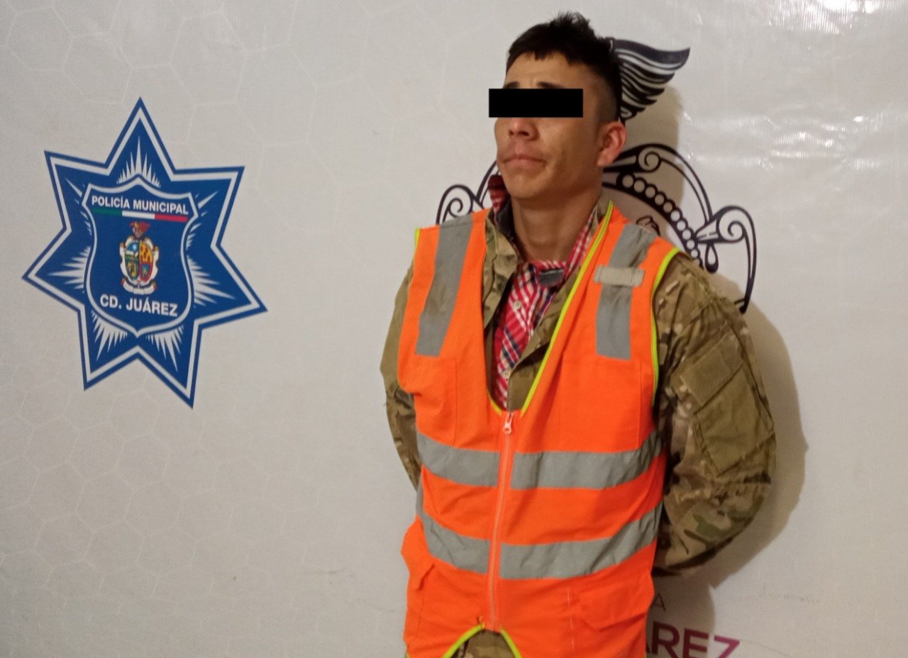 Detienen sujeto en posesión de cristal, marihuana y cartuchos Detienen sujeto en posesión de cristal, marihuana y cartuchos