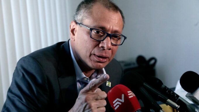 Sale de prisión exvicepresidente ecuatoriano Jorge Glas