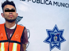 Detienen a presunto homicida con dosis de cristal