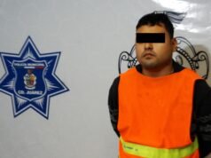 Arrestan a sujeto que conducía vehículo con placas de circulación sobrepuestas