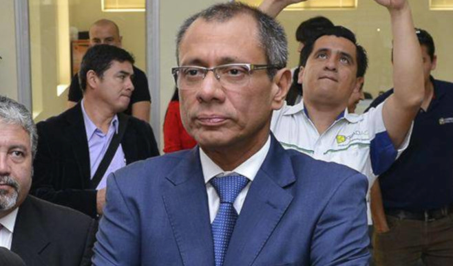 Anulan sentencia contra exvicepresidente de Ecuador