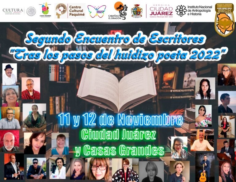 Realizarán Segundo Encuentro de Escritores en Ciudad Juárez