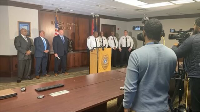 CONFERENCIA DE PRENSA-TIROTEO EN BATON ROUGE-LA-EUA