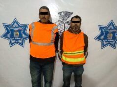 Arrestan a dos sujetos por el delito de robo a casa habitación