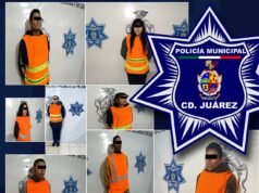 Policías municipales detuvieron a ocho personas con orden de aprehensión