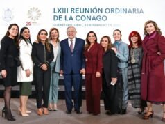 Participa Maru Campos en reunión de Conago y en la ceremonia del 106 Aniversario de la Constitución