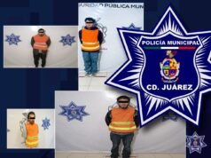 Policías municipales detuvieron a cuatro personas con orden de aprehensión