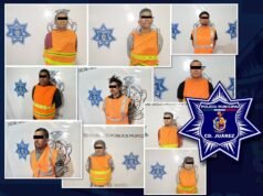 Se detuvo a diez personas con orden de aprehensión; en lo que va del mes se han detectado 152 órdenes